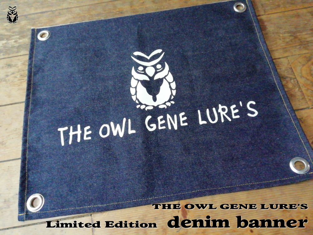 ブランドロゴデニムバナー The Owl Gene Lure S